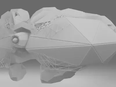 Sci-Fi Scanner Drone 3D model