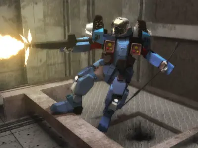  Veritech Cyclone Mospeda - PBR Low-poly 3D model