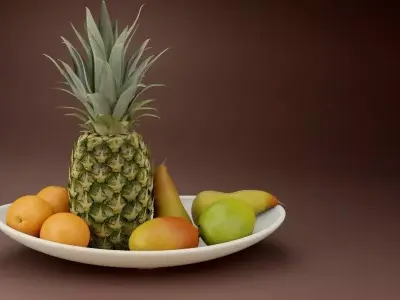 Fruit Bowl Volume 2 3D model