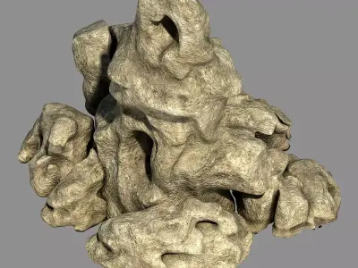 Mountain - Ore 03 3D model