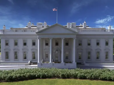  White House Area Scene 