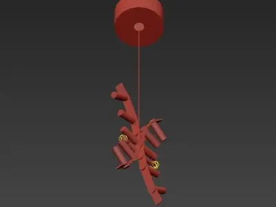 Flexus hanging lamp 3D model