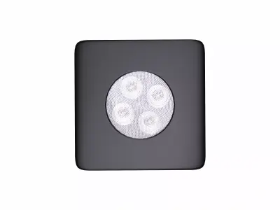 Black Spot Lamp 3D model