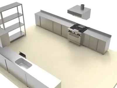 kitchen 19 3D model