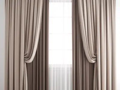 Curtain 328 3D model