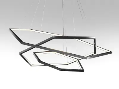 Vesanto Triple Pendant 3D model