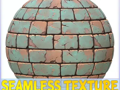 Stylized Wall Seamless Texture Texture 36