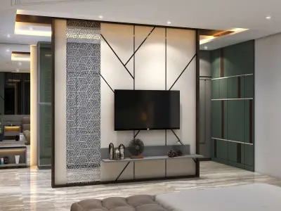 MASTER BEDROOM    Ready to Render Scene 3D model