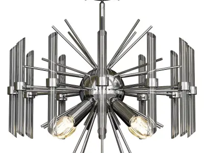 Eris 6 Light Chandelier PN  Kichler Lighting 3D model