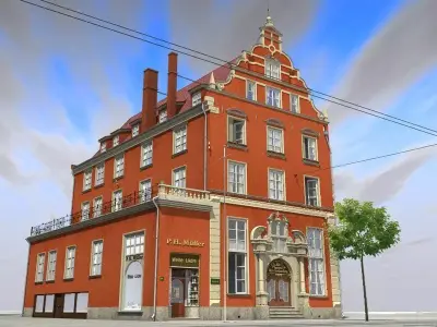 Old house House of kings 3D model