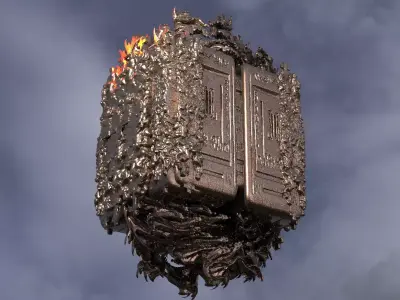 Dantes Inferno Hell Cube Dimension shift  3D model