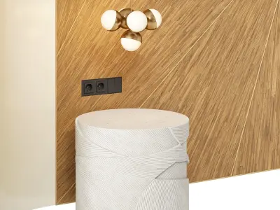 RJ Easy Design Headboard 10 3D model