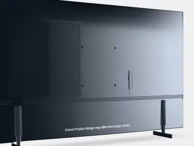Crystal UHD 4K AU8000 smart TV 2021 3D model