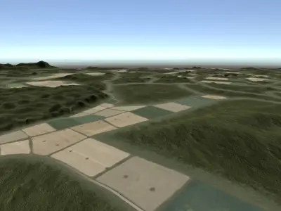 Overflight Landscape - Basic Version  3D model