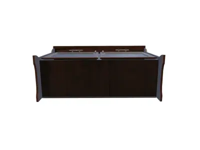 Kitchen Floor Cabinet Low-poly 3D model