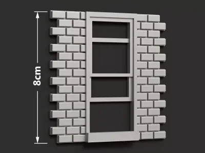 Brick Pack Diorama Set 01 3D print model
