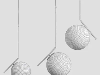 FLOS IC LIGHTS Low-poly 3D model
