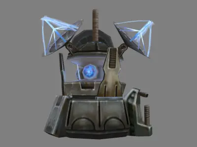 Energy device - radar 01 3D model