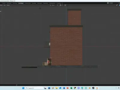 House Low-poly 3D model