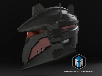 Moff Gideon Spartan Helmet - 3D Print Files 3D print model