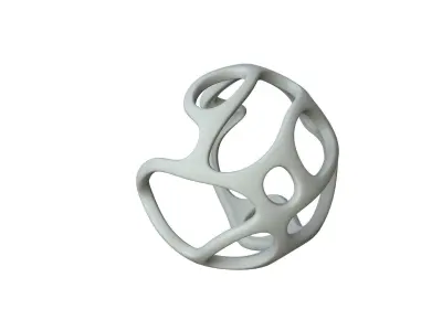 SciFi Cube Object No 41871 Low Poly Shape Texture