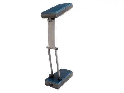 Table Lamp Torch Low-poly 3D model