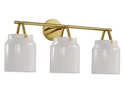 Henry 3-Light Sconce by West Elm 3D model