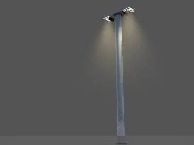 Lighting Tower for City 3D model
