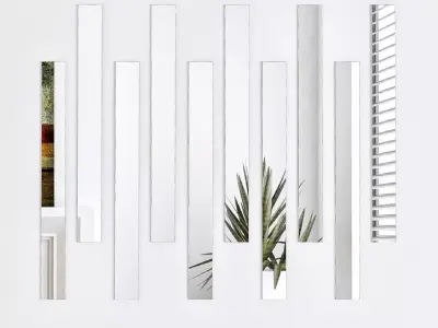 Wall mirror 7 3D model