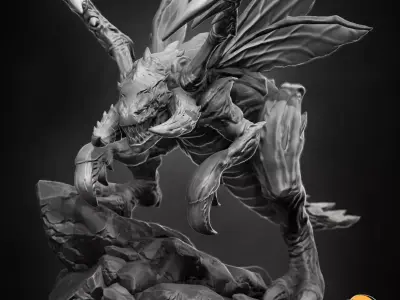 Chibi Zergling - Starcraft 3D print model