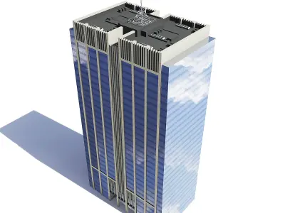 Skyscraper 3D Model 3D model