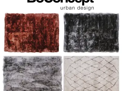Set carpet Boconcept  3D model