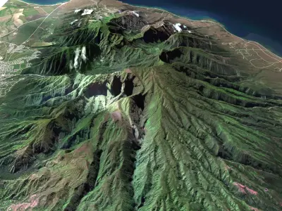 Hawai Maui Island 3D model