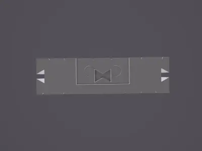 Medieval Floor to Wall Connector Tile Snap-Fit Modular print 3D print model