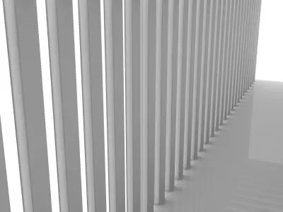 Empty Tunnel 3D model