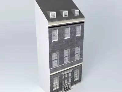 10 Downing Street, London Free 3D model