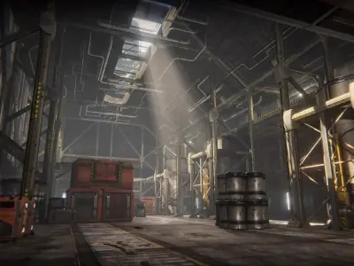 SciFi Industrial design  3D model