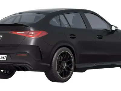 Mercedes-Benz GLC53 AMG Coupe 2027 3D model