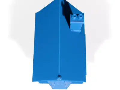 Medieval merchants house 3D print model