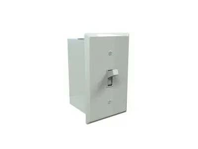 Single Light Switch Low-poly 3D model