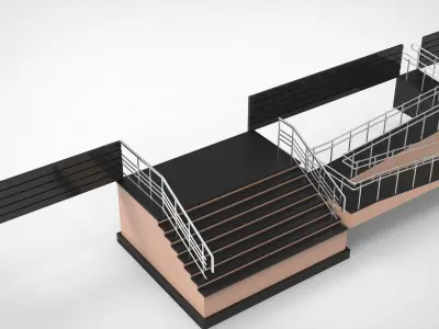 Entrance group 3D model