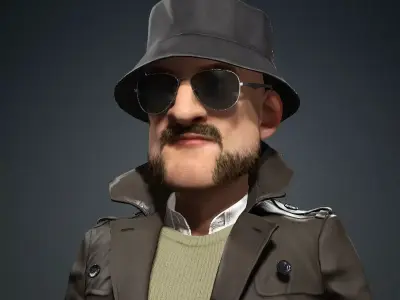 Mr D Rigged 3D Model 3D model