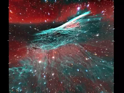 Pencil Nebula 3D model