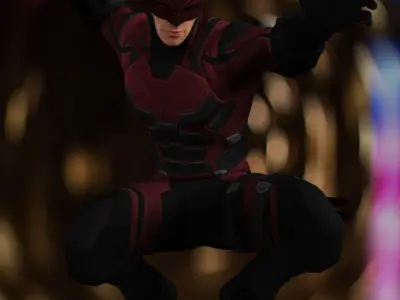 Daredevil - The Man Without Fear - G8 Male 3D model