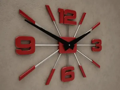 Wall Clocks 3D Model Pack