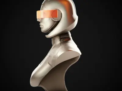 Mass Effect EDI  3D print model