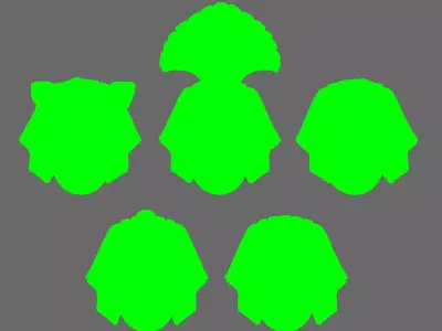 Sacred Scrolls Sphinx Guard Helmets 3D print model