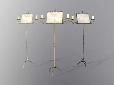 Music stand (Game ready)