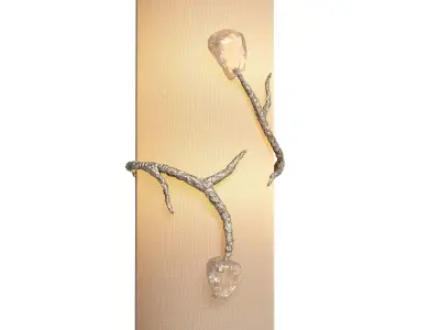 Porta Romana sconce Blossom 3D model