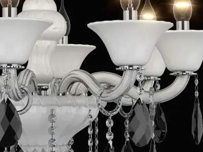 881080 Bianca Osgona Chandelier 3D model